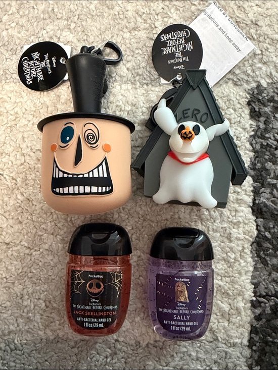 Bath & Body Works Accessories - Bath & Body Works x Nightmare Before Christmas Pocketbac set, Zero / Mayor! NWT!